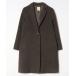[BEAMS HEART] Пальто Честерфилд 0 зеленый женский 