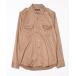 [GOSTAR DE FUGA] рубашка с длинным рукавом 46 бежевый мужской 