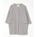 [SLOBE IENA] no color пальто 36 серый женский 