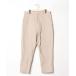 [NANO universe] брюки LARGE бежевый мужской 
