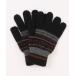  перчатки [yield select] nordic рисунок окантовка перчатки YW18GV мужской женский 