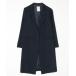 [Khaju] Пальто Честерфилд 36 темно-синий женский 