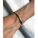  браслет [MAISON CLUB]Twist Combi Bangle Silver925 / кручение комбинированный браслет серебряный 925 KUN