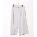 [human woman] укороченные брюки SS серый женский 