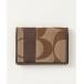 [COACH] футляр для карточек - бежевый женский 