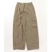 [coen] брюки-карго L оливковый женский 