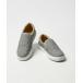 [alfredoBANNISTER] туфли без застежки 40 светло-серый мужской 
