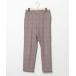 [ROPE' PICNIC] в клетку брюки 36 Brown женский 