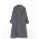 [tk.TAKEO KIKUCHI] Пальто Честерфилд 01 уголь мужской 