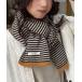  muffler палантин Casual Border Muffler женский 