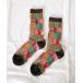  носки [ Port / порт ] retro Mix Jaguar do носки # женский мужской 