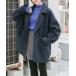 [KBF] Пальто Честерфилд ONE темно-синий женский 
