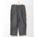 [NANO universe] легкий брюки L уголь мужской 