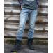  джинсы WEGO/ тонкий Fit Denim брюки мужской женский 