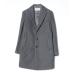 [EDIFICE] Пальто Честерфилд 44 серый мужской 
