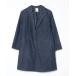 [BEAMS HEART] Пальто Честерфилд - темно-синий женский 