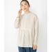 [studio CLIP] длинный рукав туника MEDIUM бежевый женский 