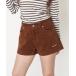  брюки Layered вельвет шорты женский 
