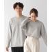 [GLOBAL WORK] длинный рукав вязаный MEDIUM серый мужской 