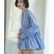 [OPAQUE.CLIP] длинный рукав туника 38 голубой женский 