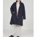 [abahouse mavie] Mod's Coat свободный темно-синий женский 