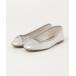 [Demi-Luxe BEAMS] балетки 37 серебряный женский 