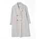 [NANO universe] Пальто Честерфилд FREE серый женский 