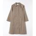 [B:MING by BEAMS] пальто с отложным воротником SMALL оливковый женский 