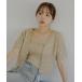 [Chico] вязаный ансамбль FREE бежевый женский 