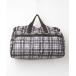 [LeSportsac] в клетку сумка "Boston bag" - черный женский 