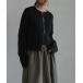 [hellam] вязаный ансамбль FREE черный женский 