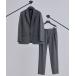 [UNITED TOKYO] костюм 1 угольно-серый мужской 