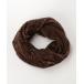 [JEANASIS] шарф снуд - Brown женский 