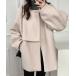 [ECLIN] no color пальто FREE слоновая кость женский 
