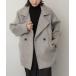 [SENSE OF PLACE by URBAN RESEARCH] пальто с отложным воротником ONE серый серия прочее женский 