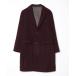 [ABAHOUSE] Пальто Честерфилд 44 лиловый мужской 