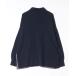[HARE] длинный рукав вязаный M темно-синий мужской 