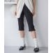 [JEANASIS] укороченные брюки FREE черный женский 