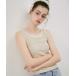  майка безрукавка [ cup имеется ]bi-color sheer cup in tank top / распределение цвета sia- майка женский 
