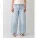  широкий брюки джинсы Denim Denim брюки Levi's/ Levi's 94 BAGGY WIDE LEG джинсы свет индиго женский 