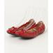 [TOD'S] балетки - красный женский 
