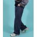 [Perushu] брюки SMALL темно-синий мужской 