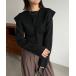 [CAPRICIEUX LE'MAGE] вязаный ансамбль FREE черный женский 