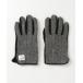 [HARRIS TWEED] перчатки - серый мужской 