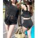 uv cut купальный костюм гонки do Lost туника sia- tops имеется оборка купальный костюм 3 позиций комплект женский 