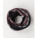 [MEN'S BIGI] шарф снуд - черный мужской 