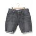 [ALLSAINTS] Denim шорты 33inch оттенок черного прочее мужской 