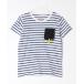 [Design Tshirts Store graniph] окантовка рисунок трикотаж с коротким рукавом [Fujio Akatsuka сотрудничество ] SS белый reti-