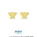 [ JoJo's Bizarre Adventure ] серьги ( обе уголок для ) ONE SIZE желтое золото мужской 