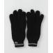 [LACOSTE] перчатки - черный мужской 